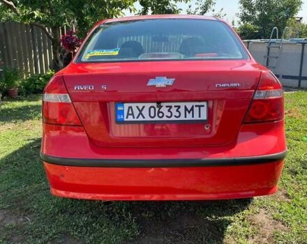 Красный Шевроле Авео, объемом двигателя 1.5 л и пробегом 282 тыс. км за 3000 $, фото 7 на Automoto.ua