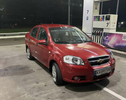 Красный Шевроле Авео, объемом двигателя 1.5 л и пробегом 34 тыс. км за 6300 $, фото 1 на Automoto.ua