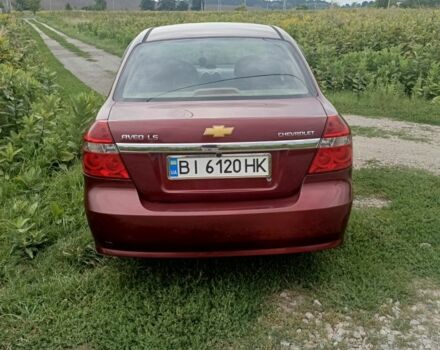 Красный Шевроле Авео, объемом двигателя 1.6 л и пробегом 197 тыс. км за 3900 $, фото 2 на Automoto.ua