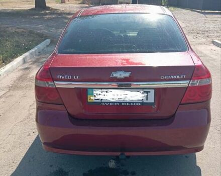 Красный Шевроле Авео, объемом двигателя 1.6 л и пробегом 261 тыс. км за 3600 $, фото 3 на Automoto.ua