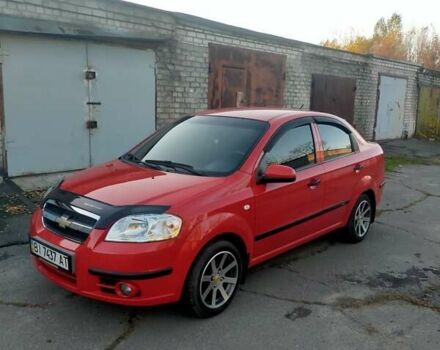 Красный Шевроле Авео, объемом двигателя 1.5 л и пробегом 65 тыс. км за 5500 $, фото 10 на Automoto.ua
