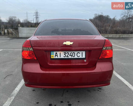 Красный Шевроле Авео, объемом двигателя 1.5 л и пробегом 190 тыс. км за 5200 $, фото 7 на Automoto.ua