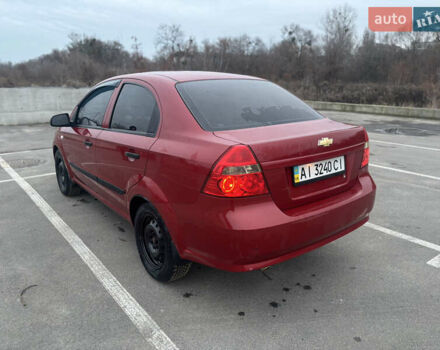 Красный Шевроле Авео, объемом двигателя 1.5 л и пробегом 190 тыс. км за 5200 $, фото 6 на Automoto.ua