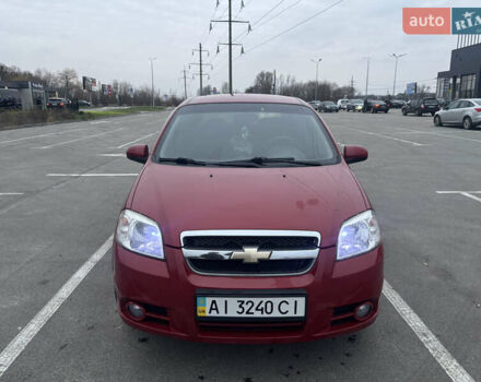Красный Шевроле Авео, объемом двигателя 1.5 л и пробегом 190 тыс. км за 5200 $, фото 1 на Automoto.ua