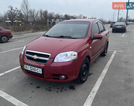 Красный Шевроле Авео, объемом двигателя 1.5 л и пробегом 190 тыс. км за 5200 $, фото 4 на Automoto.ua