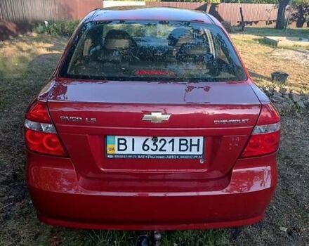 Красный Шевроле Авео, объемом двигателя 1.5 л и пробегом 200 тыс. км за 4500 $, фото 8 на Automoto.ua