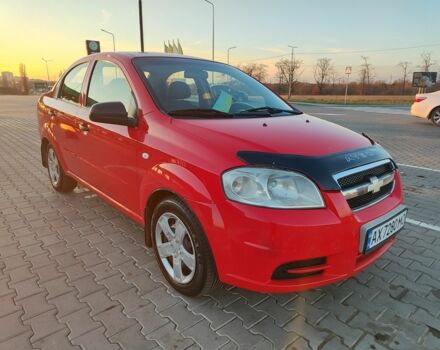 Красный Шевроле Авео, объемом двигателя 1.2 л и пробегом 250 тыс. км за 3560 $, фото 2 на Automoto.ua