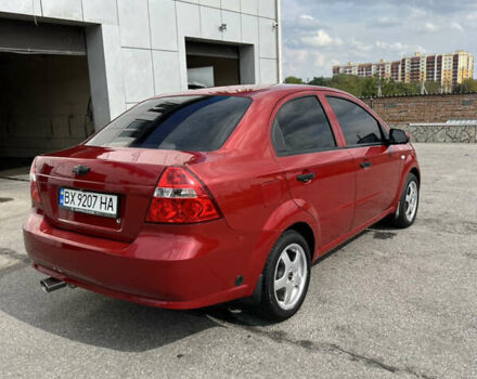 Красный Шевроле Авео, объемом двигателя 1.5 л и пробегом 283 тыс. км за 4200 $, фото 3 на Automoto.ua
