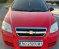 Красный Шевроле Авео, объемом двигателя 1.21 л и пробегом 280 тыс. км за 3999 $, фото 1 на Automoto.ua