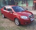 Красный Шевроле Авео, объемом двигателя 1.4 л и пробегом 132 тыс. км за 4600 $, фото 1 на Automoto.ua