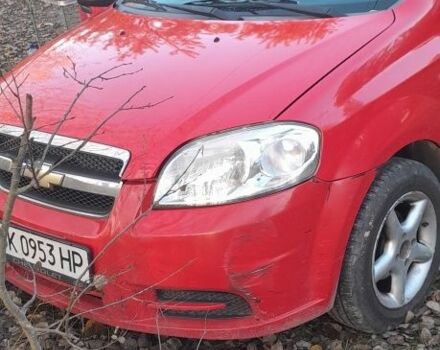 Красный Шевроле Авео, объемом двигателя 1.2 л и пробегом 280 тыс. км за 3600 $, фото 1 на Automoto.ua