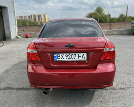 Красный Шевроле Авео, объемом двигателя 1.5 л и пробегом 283 тыс. км за 4200 $, фото 4 на Automoto.ua