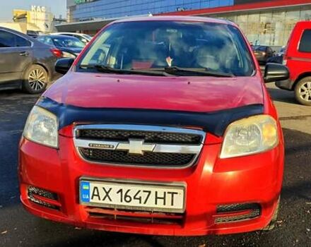 Красный Шевроле Авео, объемом двигателя 1.4 л и пробегом 202 тыс. км за 3600 $, фото 8 на Automoto.ua