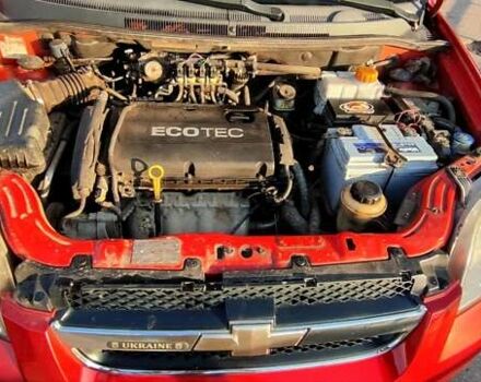 Красный Шевроле Авео, объемом двигателя 1.4 л и пробегом 202 тыс. км за 3600 $, фото 24 на Automoto.ua