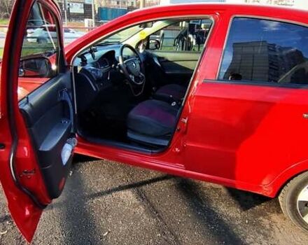 Красный Шевроле Авео, объемом двигателя 1.4 л и пробегом 202 тыс. км за 3600 $, фото 11 на Automoto.ua