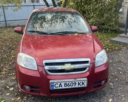 Красный Шевроле Авео, объемом двигателя 1.5 л и пробегом 270 тыс. км за 5500 $, фото 1 на Automoto.ua