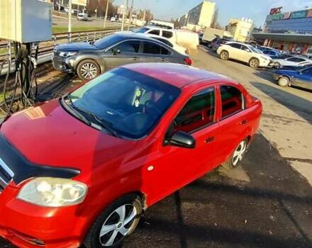 Красный Шевроле Авео, объемом двигателя 1.4 л и пробегом 202 тыс. км за 3600 $, фото 10 на Automoto.ua