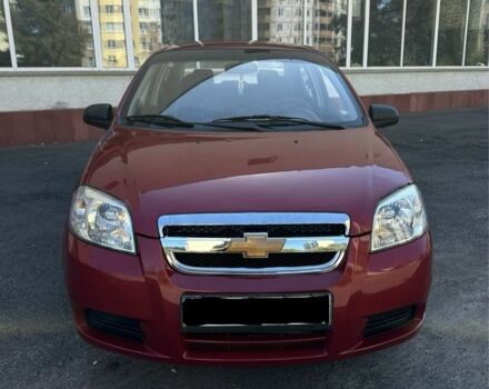 Красный Шевроле Авео, объемом двигателя 1.5 л и пробегом 245 тыс. км за 3500 $, фото 1 на Automoto.ua