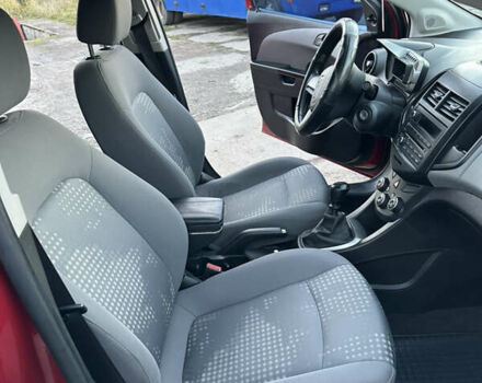 Червоний Шевроле Авео, об'ємом двигуна 1.4 л та пробігом 116 тис. км за 5500 $, фото 14 на Automoto.ua
