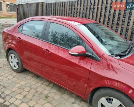 Червоний Шевроле Авео, об'ємом двигуна 1.4 л та пробігом 83 тис. км за 6600 $, фото 5 на Automoto.ua