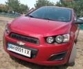 Красный Шевроле Авео, объемом двигателя 1.4 л и пробегом 61 тыс. км за 7300 $, фото 1 на Automoto.ua