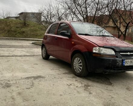 Красный Шевроле Авео, объемом двигателя 1.2 л и пробегом 180 тыс. км за 1550 $, фото 1 на Automoto.ua