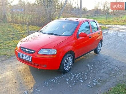 Красный Шевроле Авео, объемом двигателя 1.2 л и пробегом 300 тыс. км за 1490 $, фото 1 на Automoto.ua