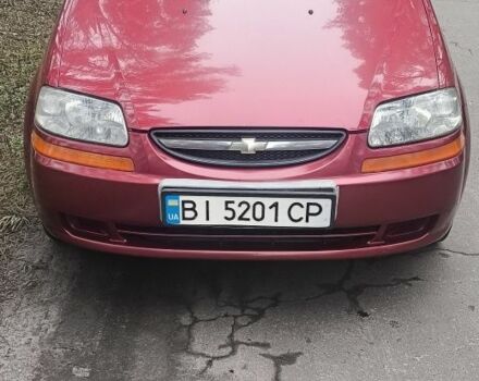 Красный Шевроле Авео, объемом двигателя 1.5 л и пробегом 290 тыс. км за 2250 $, фото 1 на Automoto.ua