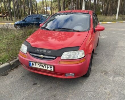 Красный Шевроле Авео, объемом двигателя 1.5 л и пробегом 225 тыс. км за 1250 $, фото 1 на Automoto.ua