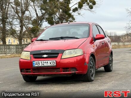 Червоний Шевроле Авео, об'ємом двигуна 1.5 л та пробігом 250 тис. км за 2500 $, фото 1 на Automoto.ua