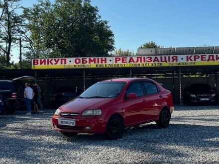 Красный Шевроле Авео, объемом двигателя 0 л и пробегом 191 тыс. км за 2500 $, фото 1 на Automoto.ua