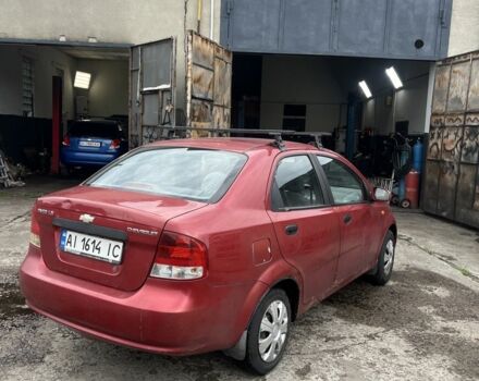 Красный Шевроле Авео, объемом двигателя 1.5 л и пробегом 280 тыс. км за 1400 $, фото 1 на Automoto.ua
