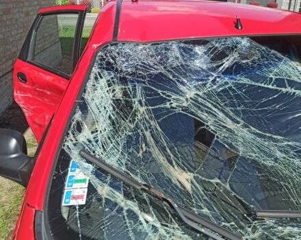 Червоний Шевроле Авео, об'ємом двигуна 1.2 л та пробігом 135 тис. км за 800 $, фото 1 на Automoto.ua