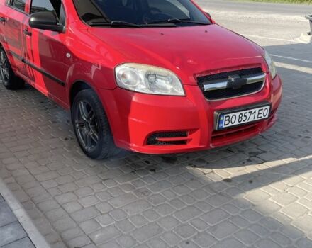 Красный Шевроле Авео, объемом двигателя 1.5 л и пробегом 123 тыс. км за 3208 $, фото 1 на Automoto.ua