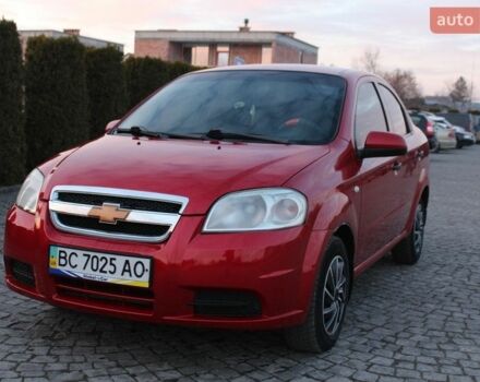 Красный Шевроле Авео, объемом двигателя 1.5 л и пробегом 192 тыс. км за 2984 $, фото 1 на Automoto.ua