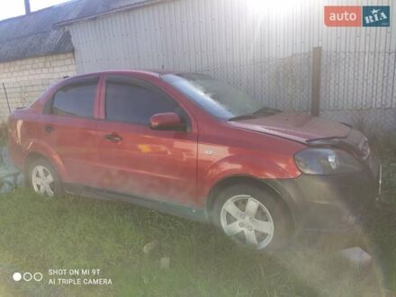 Червоний Шевроле Авео, об'ємом двигуна 1.5 л та пробігом 111 тис. км за 4400 $, фото 1 на Automoto.ua