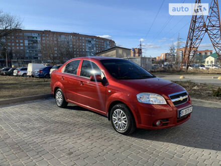 Червоний Шевроле Авео, об'ємом двигуна 1.4 л та пробігом 198 тис. км за 5100 $, фото 1 на Automoto.ua