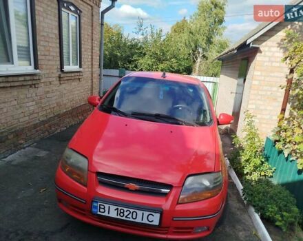 Червоний Шевроле Авео, об'ємом двигуна 1.5 л та пробігом 226 тис. км за 3500 $, фото 1 на Automoto.ua