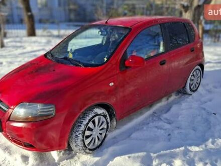 Красный Шевроле Авео, объемом двигателя 1.5 л и пробегом 176 тыс. км за 2900 $, фото 1 на Automoto.ua