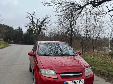 Червоний Шевроле Авео, об'ємом двигуна 1.5 л та пробігом 222 тис. км за 1850 $, фото 1 на Automoto.ua