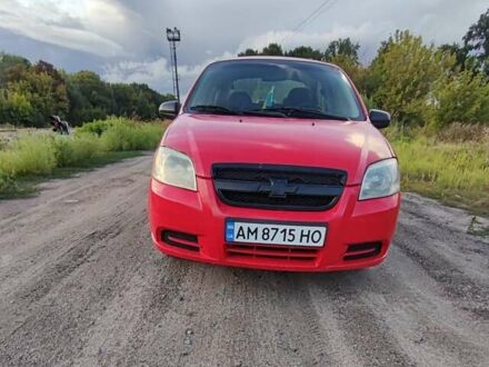 Червоний Шевроле Авео, об'ємом двигуна 1.5 л та пробігом 315 тис. км за 2900 $, фото 1 на Automoto.ua