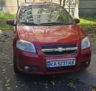 Красный Шевроле Авео, объемом двигателя 1.5 л и пробегом 269 тыс. км за 2500 $, фото 1 на Automoto.ua