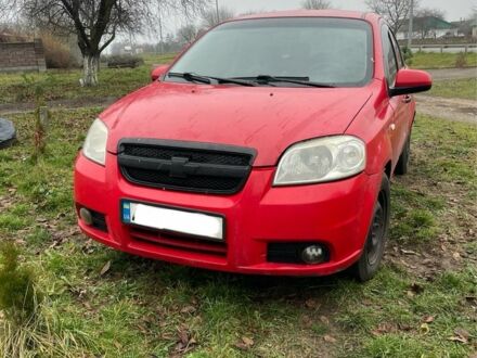 Червоний Шевроле Авео, об'ємом двигуна 1.5 л та пробігом 230 тис. км за 1100 $, фото 1 на Automoto.ua