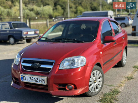 Шевроле Авео 2007 в Полтаве на Automoto.ua Красный Шевроле Авео, объемом двигателя 1.5 л и пробегом 200 тыс. км за 4200 $, фото 1 на Automoto.ua