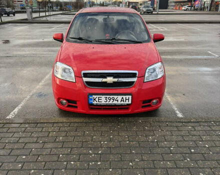 Красный Шевроле Авео, объемом двигателя 1.5 л и пробегом 131 тыс. км за 4543 $, фото 1 на Automoto.ua