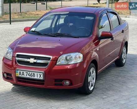 Красный Шевроле Авео, объемом двигателя 1.5 л и пробегом 76 тыс. км за 4750 $, фото 1 на Automoto.ua