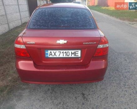 Красный Шевроле Авео, объемом двигателя 1.5 л и пробегом 270 тыс. км за 3500 $, фото 1 на Automoto.ua