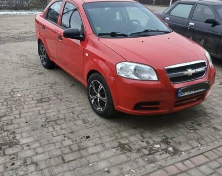 Красный Шевроле Авео, объемом двигателя 1.15 л и пробегом 143 тыс. км за 3900 $, фото 1 на Automoto.ua