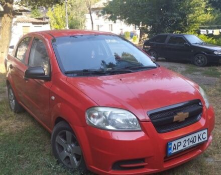 Красный Шевроле Авео, объемом двигателя 1.5 л и пробегом 229 тыс. км за 3250 $, фото 1 на Automoto.ua