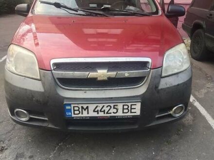 Красный Шевроле Авео, объемом двигателя 1.5 л и пробегом 220 тыс. км за 3000 $, фото 1 на Automoto.ua